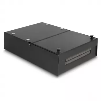 Sadales kārba DeLOCK 66235 4 portu Metāla Melna