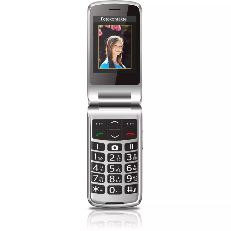 Viedtālrunis Beafon SL645 LTE 2.8 collas 1550 mAh Melns Sudrabs