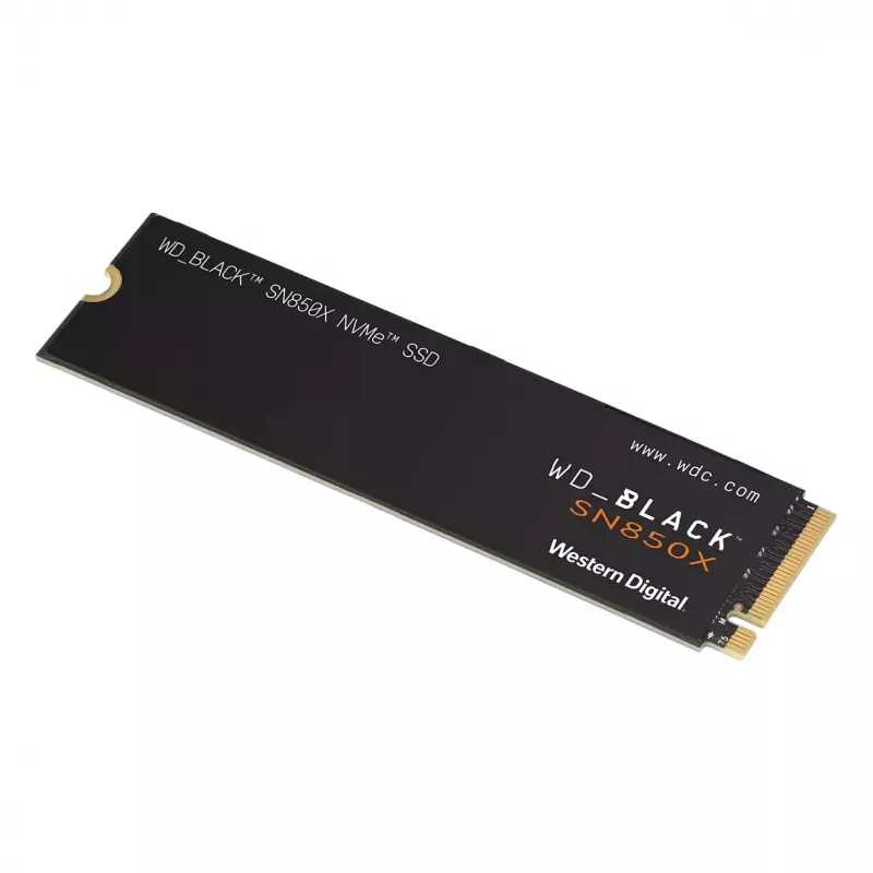 WD_Melns SN850X NVMe SSD WDBB9G0010BNC - SSD - 1 TB - iekšējais - M.2 2280 - PCIe 4.0 (NVMe) - melns
