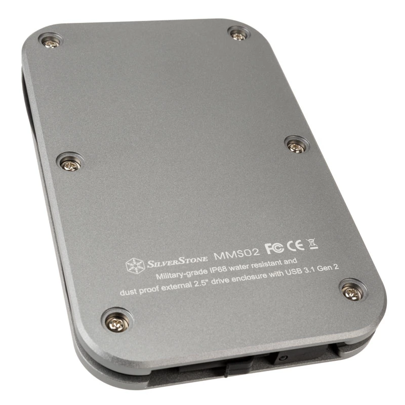 SilverStone Mammoth Series MMS02 - Glabāšanas korpuss - 2,5 collas (6,4 cm)