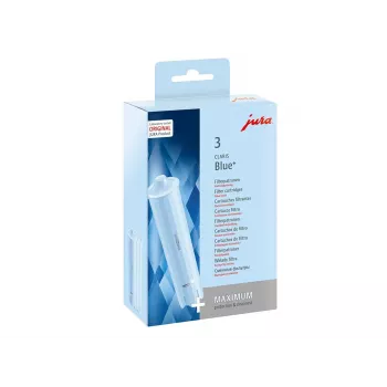 Ūdens filtra kasetne JURA CLARIS Blue+ — saderīga ar Jura, 65 L tilpums, iepakojumā 3