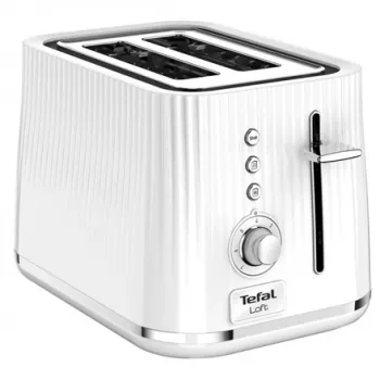 Tefal Loft TT7611 7 2 slice(s) Chrome, balta