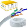 Extralink vītā pāra kabelis CAT5E UTP (U/UTP) V2 iekštelpu 305M