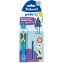 Pelikan griffix® tintes pildspalva labročiem - Neon Fresh zila - Zila - Kārtridžu uzpildes sistēma - Zila - Plastmasa - Nerūsējošais tērauds - Labročiem (820363)