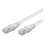 Wentronic Goobay CAT 5e komutācijas kabelis, U/UTP, balts, 50 m - CCA vara maisījums (68509)