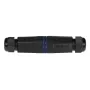 LogiLink IP68 āra korpuss Keystone moduļiem un savienotājiem, Plastmasa, poliamīds, Melns, IP68, 140 mm, 36 mm, 36 mm