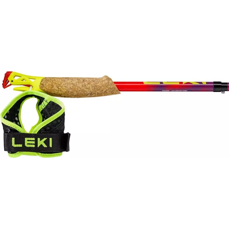 Pārgājienu nūjas Leki TRL Ultratrail FX One 115 cm, sarkanas