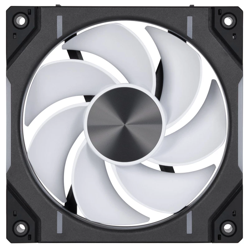 Ventilators Phanteks D30-120 12 cm melns 250-2000 RPM šķidruma dinamiskais gultnis