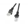 Tīkla kabelis LANBERG PCU6-10CC-0200-BK Cat5e U/UTP RJ-45 — 2 m, melns