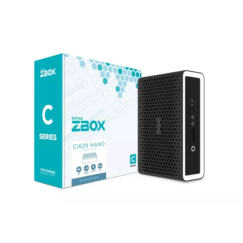 Darbstacijas bezmaksas komplekts Zotac ZBOX CI629 NANO i3-1315U 64GB SSD HDD