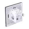 Fibaro FGWU-021-8 sienas rozete 2x USB melna
