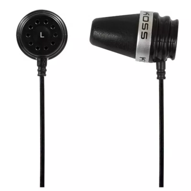 Koss IN THE EAR EARBUDS austiņas Vadu Iekšauss Melnas
