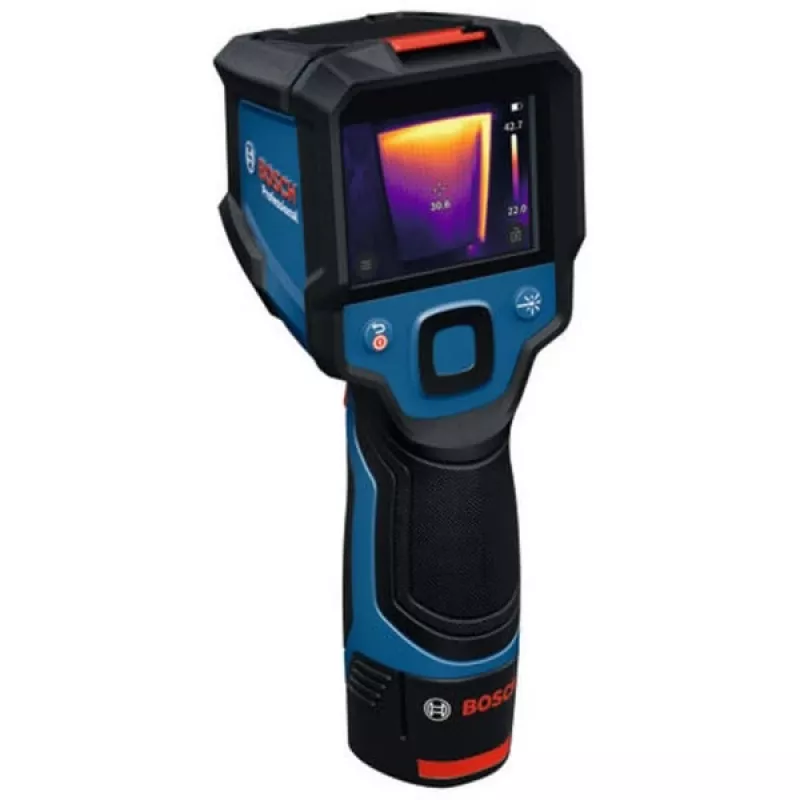 bezvadu termokamera GTC 12V-450-13 Professional, termodetektors Zila/melna, bez akumulatora un lādētāja, instrumentu somā