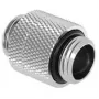 Barrow Adapter G1/4 AG to G1/4 AG Rotatable 14mm balta-Silver TBX2D-02 WS