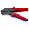 Knipex 97 52 14 presēšanas knaibles neizolētām, atvērtajām savienotājuzmavām 0,10 līdz 1,5 mm²