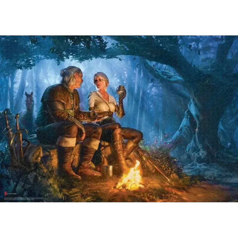 Good Loot Gaming Puzzle: The Witcher Journey of Ciri, 1000 gabali