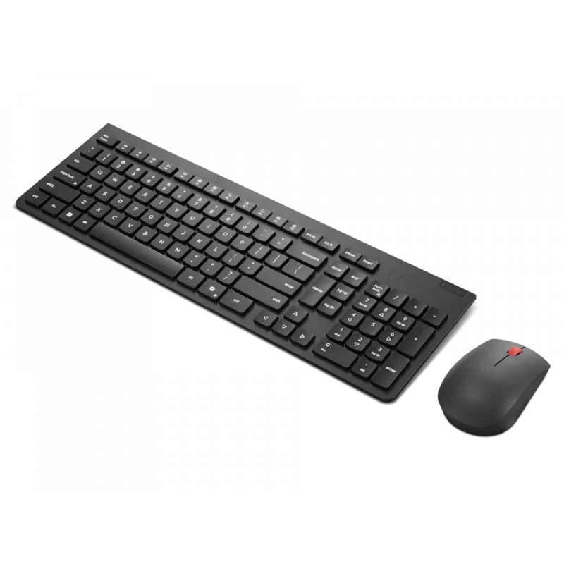 Lenovo bezvadu tastatūra un pele melnā krāsā
