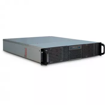 Inter-Tech IPC 2U-20255 - plauktā montējams - 2U - Full AT - bez barošanas avota (EPS2U) - USB (88887105)