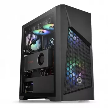PC case Thermaltake Commander G32 TG ARGB Midi Tower Melns