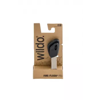 Ugunskurs Wildo Fire-Flash Pro Large dzirksteļu avārijas uguns iedarbinātājs, ferocērijs, 76,2 mm, 29 g, melns