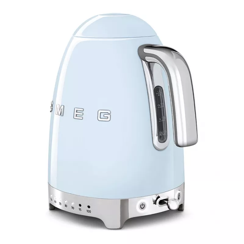 SMEG Electric Kettle 50s Style KLF04PBEU, Pastel Zils