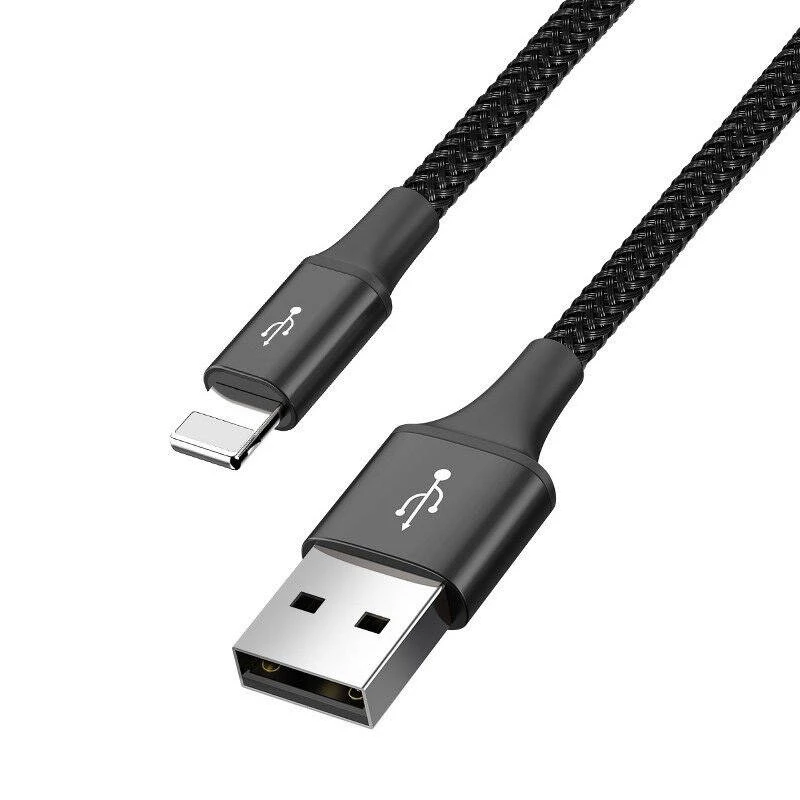 Baseus Fast 4in1 USB kabelis 2xUSB-C / Lightning / Micro 3.5A 1.2m (melns)