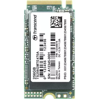 MTE470A - SSD - 256 GB - iekšējais - M.2 2242 - PCIe 3.0 x4 (NVMe)