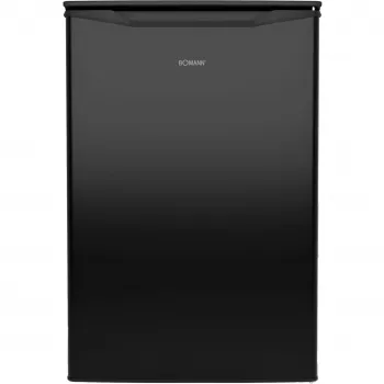 Vertikālā saldētava BOMANN GS 7253, 87 l, melna, ≤ -18°C, energoefektivitātes klase C, 850×550×580 mm
