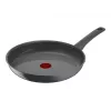 Panna Tefal C4260643, 28 cm diametrs, piemērota indukcijai, fiksēts rokturis, pelēka