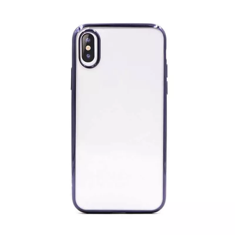 Aizsargājošs mīksts TPU vāciņš Devia iPhone XS Max — melns