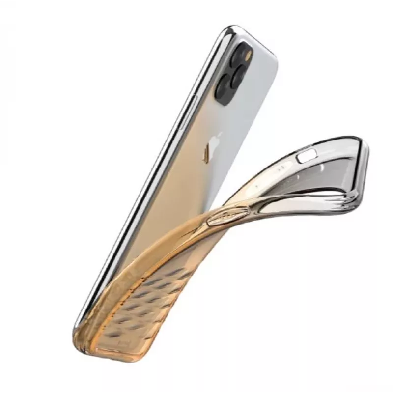 Aizsargājošs tālruņa maciņš Devia Ocean sērija iPhone 11 Pro Max — pakāpeniski zeltaina apdare