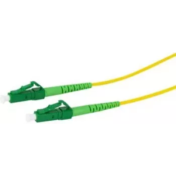 Logilink Professional - komutācijas kabelis - LC/APC vienmoda (V) uz LC/APC vienmoda (V) - 2 m - 0,2 cm - optiskās šķiedras - vienkāršais - 9/125 mikrometri - G.657.A2/OS2 - bez halogēna - dzeltens