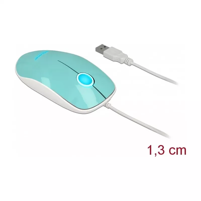 Pele DeLOCK 12538 USB Type-A optiskā, piemērota abām rokām