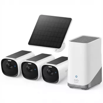 EUFY EufyCam E40 - Tīkla novērošanas kamera - laikapstākļu izturīga / putekļu necaurlaidīga / UV izturīga / ūdensnecaurlaidīga - Krāsu (diena/nakts)
