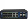 Pārvaldāms slēdzis ALLNET ALL-SGI8016PM L2+/L3 12x Gigabit Ethernet PoE