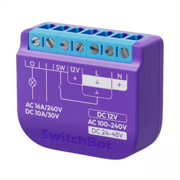 Garāžas durvju kontrolieris SwitchBot W5502330 — viedmājas automatizācijas piederums tālvadībai un integrācijai