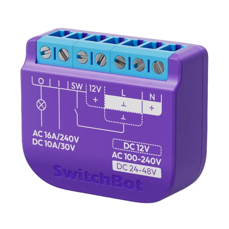 Garāžas durvju kontrolieris SwitchBot W5502330 — viedmājas automatizācijas piederums tālvadībai un integrācijai