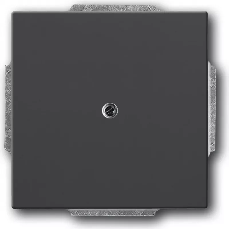 Busch-Jaeger 1710-0-3614. Produktfarbe: Anthrazit, Markenkompatibilität: Universal, Design: konventionell. Breite: 63 mm, Höhe: 63 mm, Dicke: 1,4 cm (