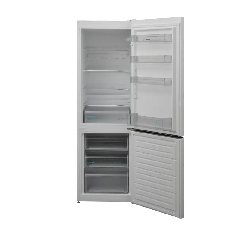 Sharp SJ-FBB04DTXWE ledusskapis ar saldētavu Brīvstāvošs 268 L Balts