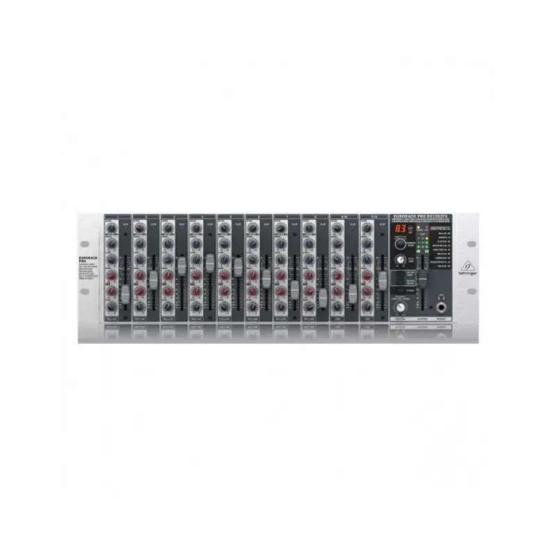 Behringer RX1202FX V2 audio mikseris 12 kanālu pelēks