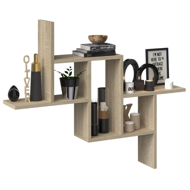 FIESTA piekarināmais plaukts 85x15x73,5 cm, sonoma