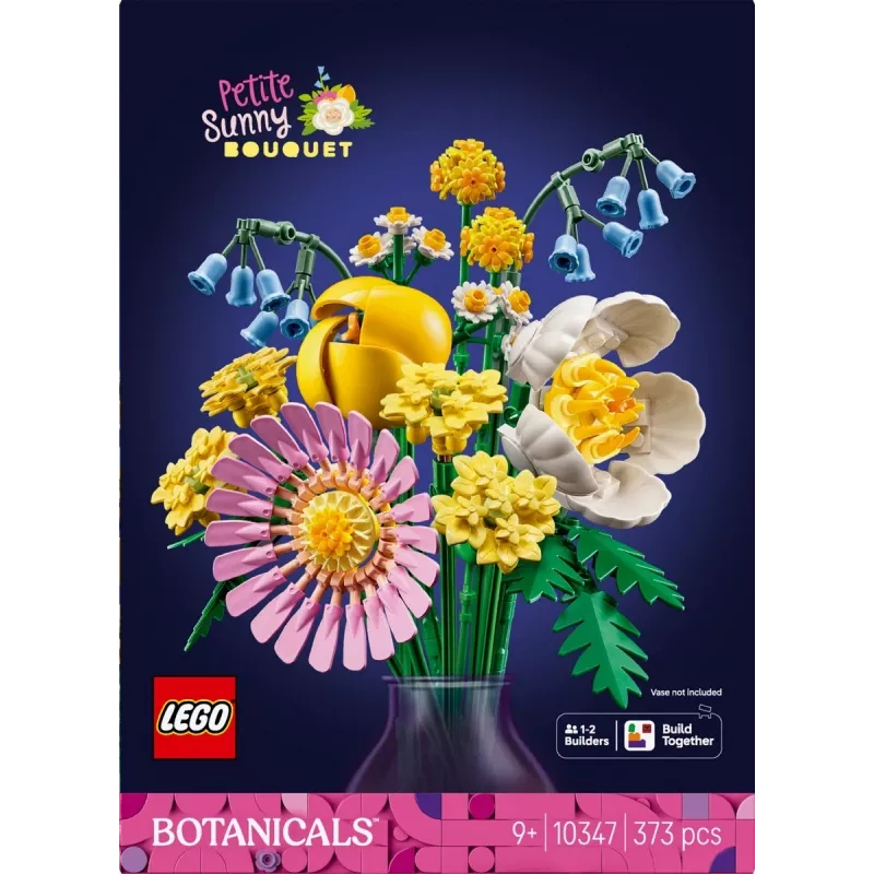 LEGO ICONS 10347 Botāniskā kolekcija - Mazais saulainais pušķis