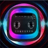 Pārnēsājams skaļrunis MANTA SPK0601B100, 100 W, Bluetooth, karaoke, bezvadu mikrofons, baterija, ekvalaizers, disko apgaismojums