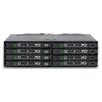 ICY DOCK - ToughArmor - MB998IP-B - 8 slotu 2,5 inch SAS/SATA SSD&HDD (7mm) aizmugures plates modulis