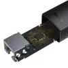 Baseus Lite Series USB–RJ45 tīkla adapteris, 100 Mb/s (melns)
