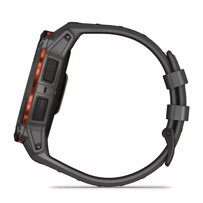 Garmin Instinct 3 Solar GPS viedpulkstenis 1,3 collu MIP 176x176 skārienekrāns melnā krāsā