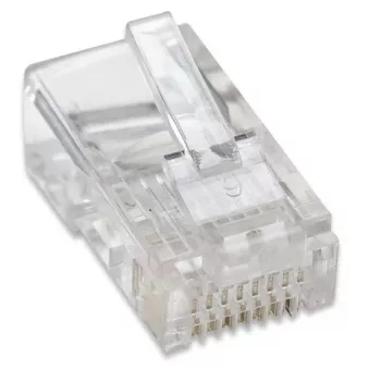 Intellinet 502375 vadu savienotājs RJ-45 Caurspīdīgs
