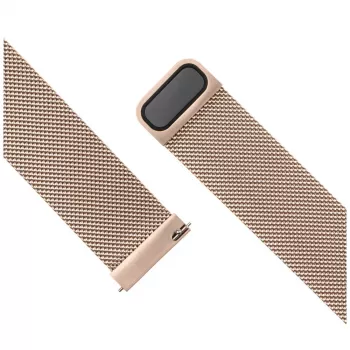 Pulksteņa siksniņa FIXED Mesh Strap Fixed 18mm nerūsējošais tērauds Quick Release zelta