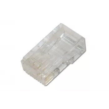 Digitus CAT 6A modulārais spraudnis apaļajam kabelim, ekranēts, 100 gab. RJ-45 vīrišķais