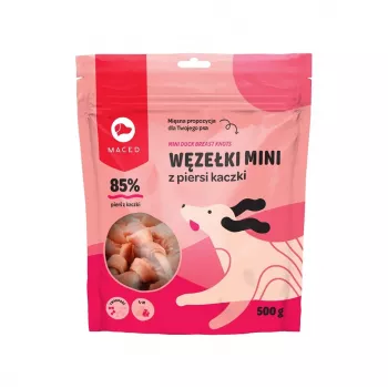 MACED Mini pīles krūtiņas mezgli - suņu našķis - 500g